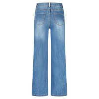 Wide Leg stretch denim studs denim M