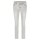Malibu-Zip high cropped stretch denim light grey M