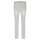 Malibu-Zip high cropped stretch denim light grey M