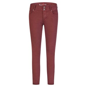 Tummyless stretch twill bordeaux XS