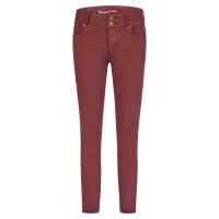 Tummyless stretch twill bordeaux XS