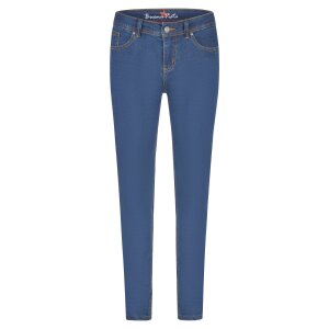 Malibu-Zip high cropped cozy denim