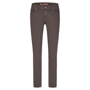 Malibu-Zip high cropped stretch twill