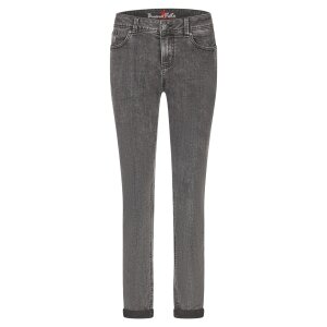 Malibu-Zip high stretch denim black denim L