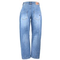 Barrel-F stretch denim mid stone XS