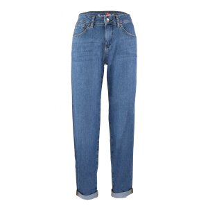 Carrot stretch denim blue denim XXS