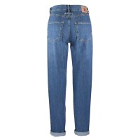 Carrot stretch denim blue denim XXS
