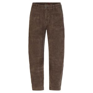 Barrel corduroy choco S