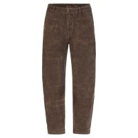Barrel corduroy choco S