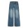 Italy Palazzo stretch denim used stone XS