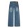 Italy Palazzo stretch denim used stone XS