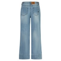 Wide Leg AW (adjustable waist) stretch denim light denim XS