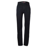 Stella-Zip straight magic twill stay black S