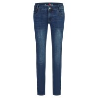 Kim-Zip stretch denim