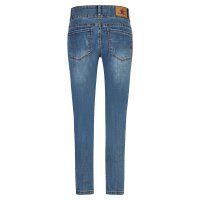 Tummyless 7/8 stretch denim roughed destroy M