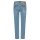 Malibu-Zip high cropped stretch denim bright denim M