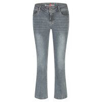 Italy K Kick Flare stretch denim