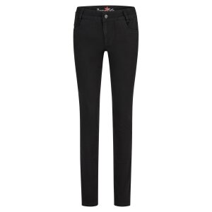 Kim-Zip stretch twill black XXS