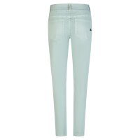 Tummyless cropped stretch twill meerschaum S