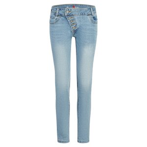 Kim cropped stretch denim sky denim XS