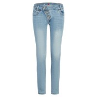 Kim cropped stretch denim sky denim XS