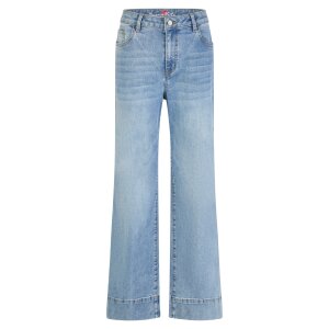 Wide Leg stretch denim light stone XL