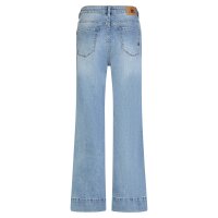 Wide Leg stretch denim light stone XL