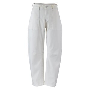Barrel Worker jacquard twill ecru L
