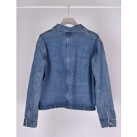 Boxy Jacket stretch denim mid denim XS