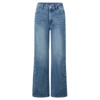 Wide Leg stretch denim deluxe denim XS