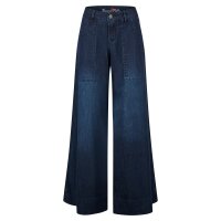 Palazzo Worker air denim deep ocean XS