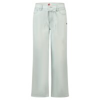 Wide Leg-L stretch denim sun bleach XS