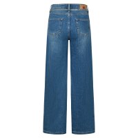 Wide Leg-L stretch denim mid stone L