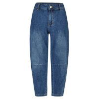 Barrel stretch denim