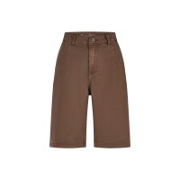 Chino-Short summer twill kaffee XL