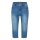 Malibu-Zip high Capri cozy denim mid stone L