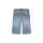 Italy-Short stretch denim dark stone S