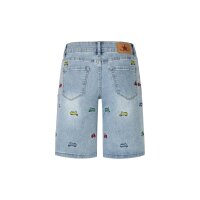 Italy-Short stretch denim
