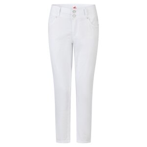 Tummyless 7/8 stretch twill white M