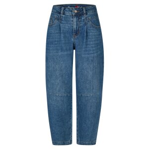 Barrel-F stretch denim mid stone XL