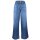 Wide Leg Worker stretch denim